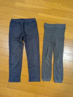 エニィファムパンツ&ユニクロレギンズ　セット　120