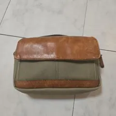 ティンバーランド ショルダーバッグ キャンバス レザー