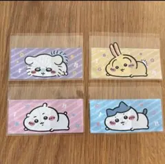つ*ん様 ちいかわマイナンバーカードケース　4枚　　ハチワレ　うさぎ　モモンガ
