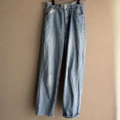 NICE CLAUP/ナイスクラップ ストレートデニム パンツ Sサイズのサムネイル