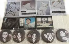 鬼滅の刃 無限城編 ダイニング お楽しみくじ 缶バッジ クリアカード 狛治 恋雪