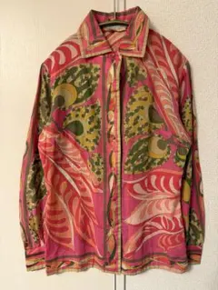 エミリオプッチ ヴィンテージシャツ 中古・古着通販】Emilio Pucci (エミリオ プッチ) 半袖総柄シャツ