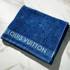 【新品　未使用】ルイヴィトン　Louis Vuitton 大判ビーチタオル LOUIS VUITTON ルイ ヴィトン モノグラム 大判 ビーチタオル