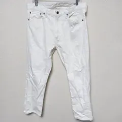 orSlow オアスロウ 107 ホワイトデニムパンツ XL 4