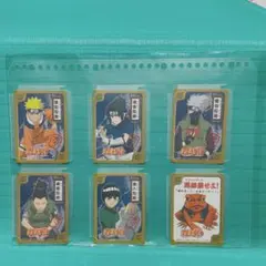 NARUTO 忍者ドーム2006 任務達成証カード6枚 非売品