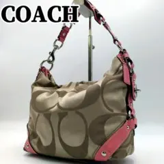 COACH Signature Sholder Legacy Turnlock