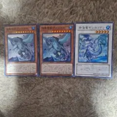 遊戯王、海亀壊獣 ガメシエル2枚、 神海竜ギシルノドン1枚、匿名発送のサムネイル
