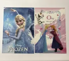 最安値✨️アナと雪の女王 ステッカー2枚セット