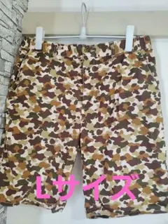 アーバンリサーチ 迷彩柄 ブラウン系 ショートパンツ Lサイズ
