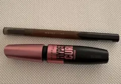 メイベリン マスカラ・アイブロウペンシル 処分品 お試しに