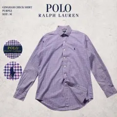 POLO RALPH LAUREN ポロラルフローレン ギンガムチェックシャツのサムネイル