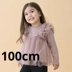 新品未使用タグ付き！プティマイン【リンク】チュールドッキング長T 100cm