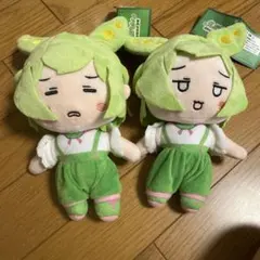 ずんだもん　デフォルメぬいぐるみ　全２種のサムネイル
