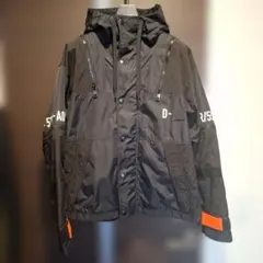 ■未使用　DIESEL ブラックマウンテンパーカー　Mサイズ