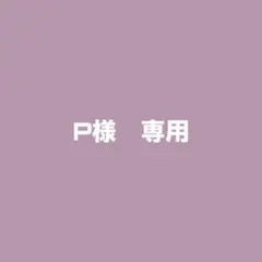 P様　専用