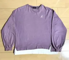 KANGOL パープル トレーナー Mのサムネイル
