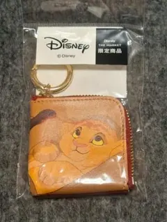 Disneyディズニーザマーケット限定 ライオンキング ミニL字ポーチ【シンバ】