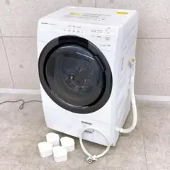 SHARP ドラム式洗濯機 本体 JUST-SIZE DRUM ES-S7D - メルカリ
