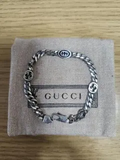 GUCCI グッチ　インターロッキングＧ GGロゴ SV925 箱付　美品 楽天市場】GUCCI(グッチ)インターロッキングG GGロゴシルバー