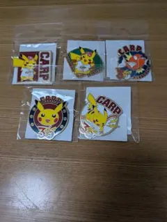 早い者勝ち】カープポケモンピンバッジ 全5種セット 限定各2000個