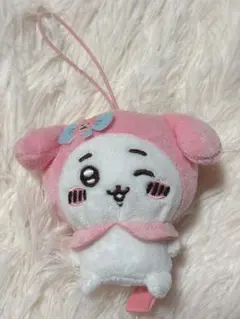 サンリオコラボ マイメロ ちいかわ マスコット ぬいぐるみ