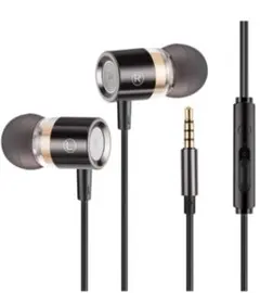 イヤホン 高音質 カナル型 有線 ヘッドホン 高音質 ヘッドセット重低音