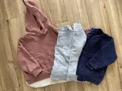 100サイズトレーナー とアウター4点セット