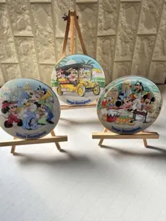 東京ディズニーランド キャラクター皿 プレート3枚まとめセット
