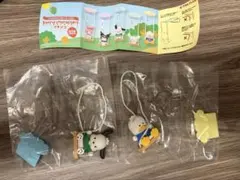 サンリオキャラクターズ ぶらんこ カプセルトイ ポチャッコとあひるのペックル