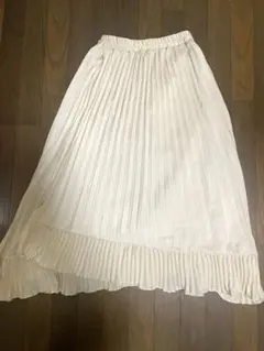 MAJESTIC LEGON プリーツスカート ホワイト Mサイズのサムネイル