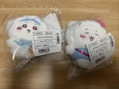 ちいかわ サンリオ コラボマスコットホルダー ちいかわ　ハチワレ