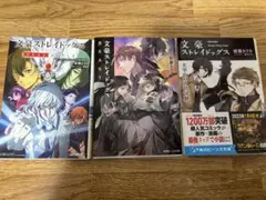 【ブックカバー付管理】文豪ストレイドッグス 3冊セット