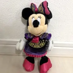 ハロウィン Dハロ ミニーマウス 東京ディズニーランド ぬいば ぬいぐるみバッジ