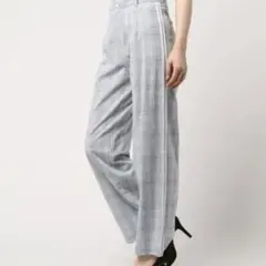 スローブシトロン　SLOBE citron チェックパンツ　ラインパンツのサムネイル