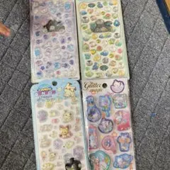 ジュエルプチドロップ　ウォーターシール　ポケモン3Dステッカー