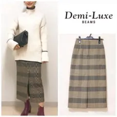 デミルクスビームス❤︎チェックタイトスカート