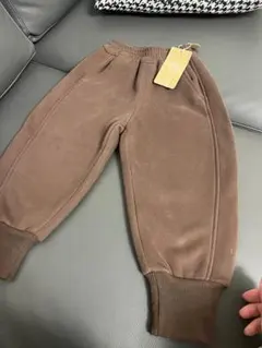 フリースブラウンパンツ