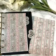 ミニ6 システム手帳 ダブルレース ディバイダー リフィル 2枚セット