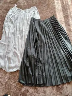 UNIQLO プリーツスカート ロング