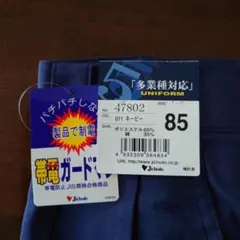 Jichodo 47802 ネイビー作業パンツ　85