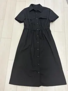 ワークシャツワンピース