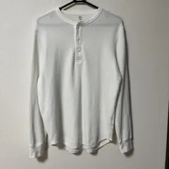 ワッフルヘンリーネックTシャツのサムネイル