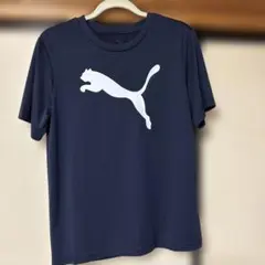 新品 PUMA プーマ Tシャツ ネイビー