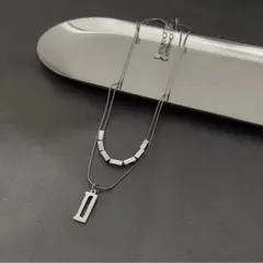 大人気 2本セット ネックレス 重ね付け アクセサリー　レイヤード