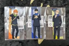 ハイキュー クリアブックマーク 冬制服ver. 日向・影山・月島セット