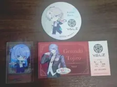 VΔLZ コラボカフェ クリアカード 弦月藤士郎 甲斐田晴