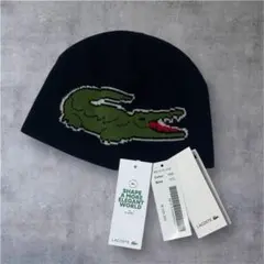 ラコステ ニットキャップ ニット帽