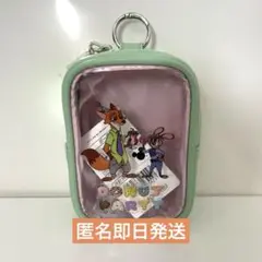 ディズニー ズートピア ニック ジュディ クリア ポーチ ドーナツ