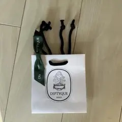 DIPTYQUE ショップ袋 ホワイト 小型のサムネイル