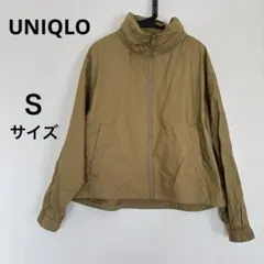 【UNIQLO】コットンブルゾン オリーブ　カーキ　S